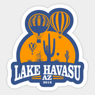 Lake Havasu Arizona Hot Air Balloon Festival 2018 Sticker